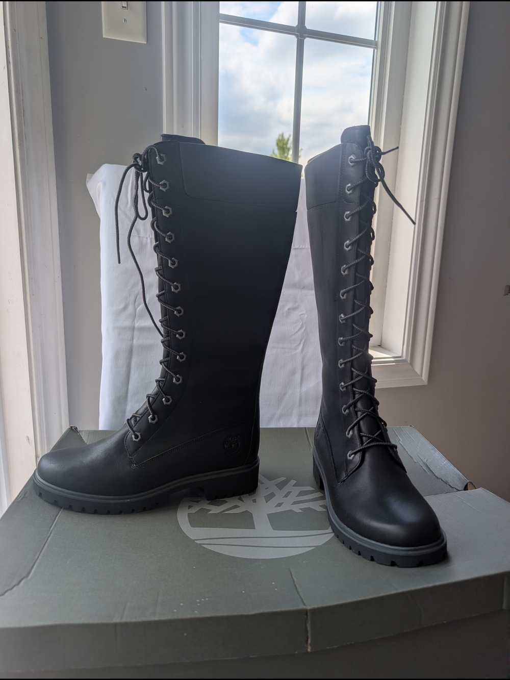 Timberland High-rising Lisa Boots 14" Waterproof Black Leather